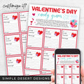 personalized valentines day candy gram fundraiser flyer sheet with candy grams for in person and pre sales